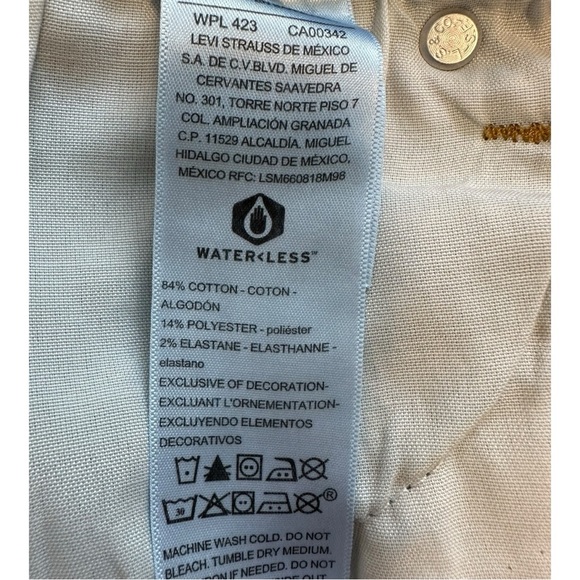 Denizen From Levi’s Denim Shorts - Size 16 / 33 - Picture 5 of 10